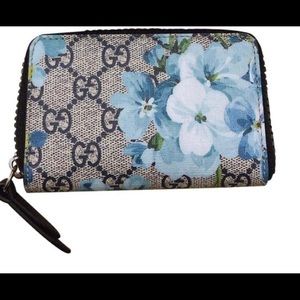 Gucci Blooms Card Holder Wallet